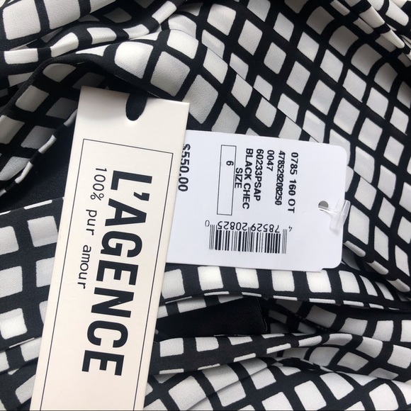 NWT$550 L’Agence 6 Silk - Picture 10 of 12